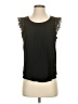 Mine 100% Polyester Black Sleeveless Blouse Size S - photo 1