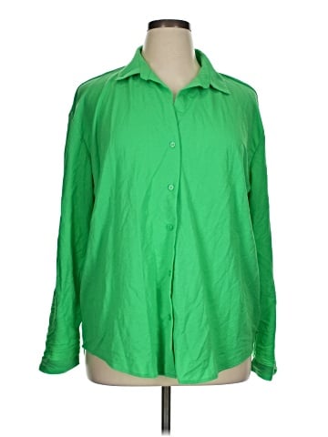 Primark Long Sleeve Button-Down Shirt (view 1)