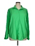 Primark Green Long Sleeve Button-Down Shirt Size XL - photo 1