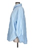 Unbranded Stripes Blue Long Sleeve Button-Down Shirt Size L - photo 5