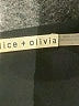 Alice + Olivia 100% Polyester Black 3/4 Sleeve Top Size 2 - photo 7