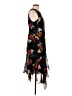 Calvin Klein 100% Polyester Floral Black Cocktail Dress Size 10 - photo 4