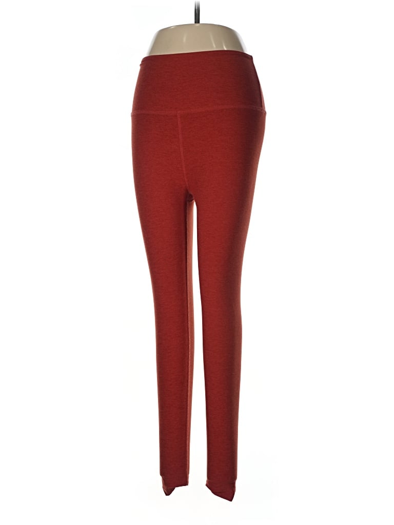 Pre-owned Beyond Yoga Active Pants In Red