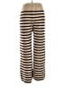 Unbranded 100% Polyester Stripes Gold Casual Pants Size L - photo 2