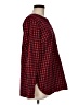 Talbots Outlet 100% Cotton Checkered-gingham Red Long Sleeve Button-Down Shirt Size M - photo 4