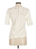 J.Crew Ivory Short Sleeve Top Size M - photo 2