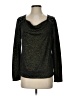 NY Collection Black Long Sleeve Top Size S - photo 1