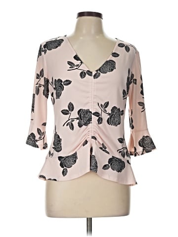 Candie's 3/4 Sleeve Blouse (view 1)