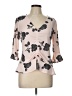 Candie's Pink 3/4 Sleeve Blouse Size L - photo 1