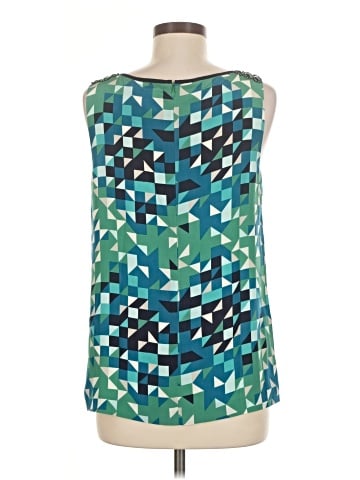 Tory Burch Sleeveless Silk Top (view 2)