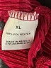 Fashion Nova 100% Polyester Red Sleeveless Blouse Size XL - photo 8