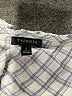 Talbots Checkered-gingham Purple Long Sleeve Blouse Size L - photo 4