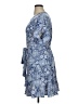 MICHAEL Michael Kors Paisley Floral Blue Casual Dress Size XL - photo 5