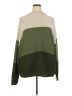 Tahari Color Block Green Pullover Sweater Size 2X - photo 1