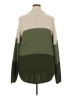 Tahari Color Block Green Pullover Sweater Size 2X - photo 2
