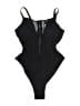 TA3 Solid Black One Piece Swimsuit Size XL - photo 1