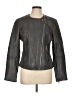 MICHAEL Michael Kors 100% Leather Gray Leather Jacket Size L - photo 1