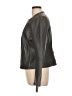 MICHAEL Michael Kors 100% Leather Gray Leather Jacket Size L - photo 5