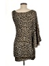Narcisa Lang Animal Print Brown Casual Dress Size M - photo 2