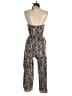 Assorted Brands Animal Print Gold Jumpsuit Size L - photo 2