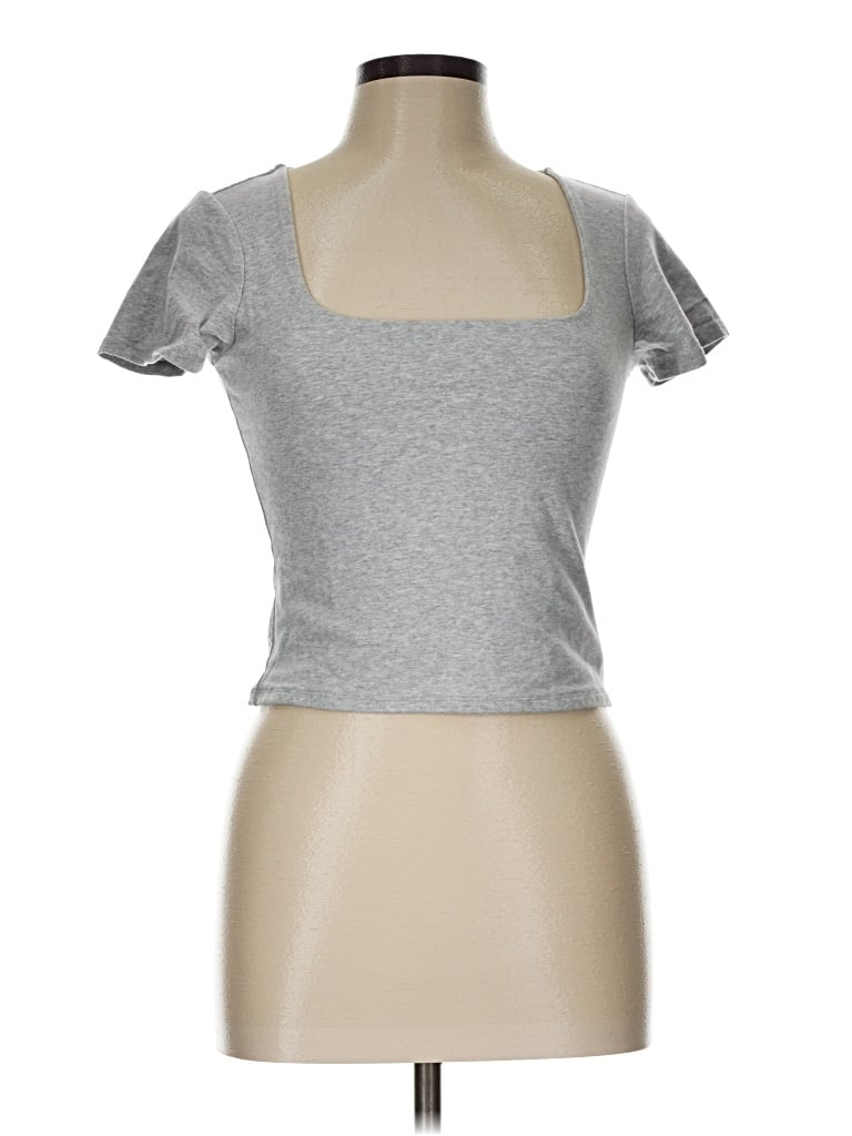 Pre-owned Ultra Flirt Tank Top Silver Sweetheart Neckline Tops