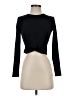 Zara Black Long Sleeve Top Size S - photo 1