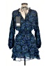 The Kooples 100% Polyester Blue Casual Dress Size Med (2) - photo 2