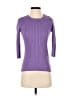 Heritage 100% Cotton Purple Pullover Sweater Size S - photo 1