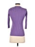 Heritage 100% Cotton Purple Pullover Sweater Size S - photo 2