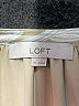 Ann Taylor LOFT 100% Polyester Ivory Long Sleeve Blouse Size M - photo 7