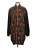 ASOS 100% Polyester Paisley Black Track Jacket Size 4 - photo 1