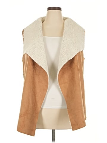 Signature Studio Faux Fur Vest (view 1)