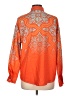 Unbranded Paisley Orange Long Sleeve Blouse Size L - photo 2