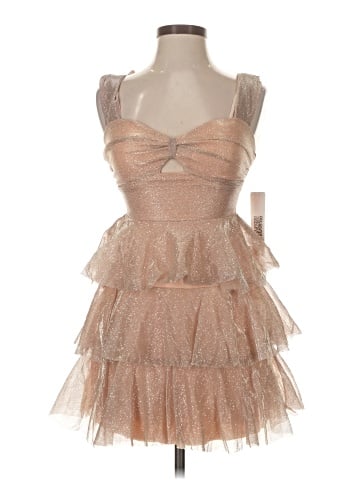 Emerald Sundae Cocktail Dress (view 1)