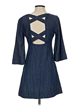 cooperative denim dress Cooperative Light Denim Dress w/back tie