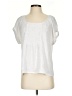 Belle White Short Sleeve Top Size S - photo 1