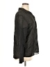 MNG Metallic Black Long Sleeve Blouse Size 10 - photo 4
