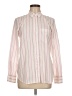 J.Crew 100% Cotton Stripes Pink Long Sleeve Button-Down Shirt Size 8 - photo 1