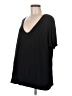 Hatch Black Short Sleeve T-Shirt Size Med Maternity (2) - photo 1