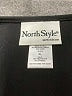 North Style Solid Black Casual Dress Size L (petite) - photo 7