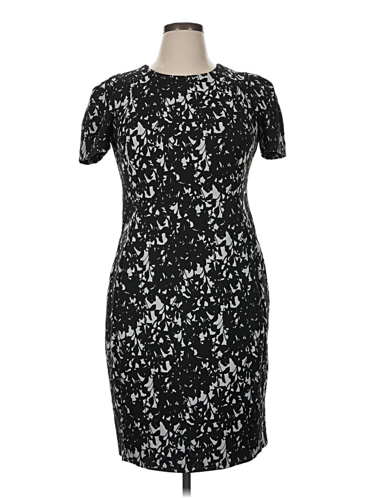Pre-owned Calvin Klein Cocktail Dress In Black