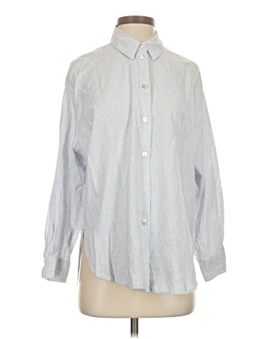 Zara Long Sleeve Button-Down Shirt (view 1)