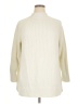Lands' End 100% Cotton Ivory Turtleneck Sweater Size 14 - 16 - photo 1
