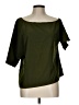 Unbranded Green Short Sleeve Blouse Size L - photo 1