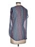 Collective Concepts 100% Polyester Blue 3/4 Sleeve Blouse Size L - photo 5
