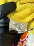 Hanna Andersson 100% Recycled Polyester Print Yellow Raincoat Size 100 cm / US 3-4 - photo 4
