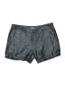 Ann Taylor LOFT Metallic Gray Shorts Size 4 - photo 1