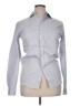 Azzaro 100% Cotton Gray Long Sleeve Blouse Size 14.5 - photo 1