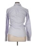 Azzaro 100% Cotton Gray Long Sleeve Blouse Size 14.5 - photo 2