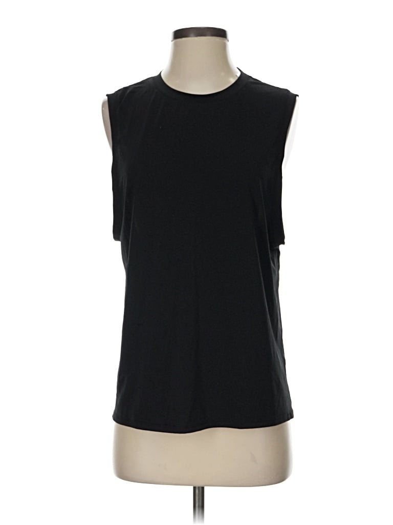 Pre-owned Fabletics Sleeveless T-shirt In Black